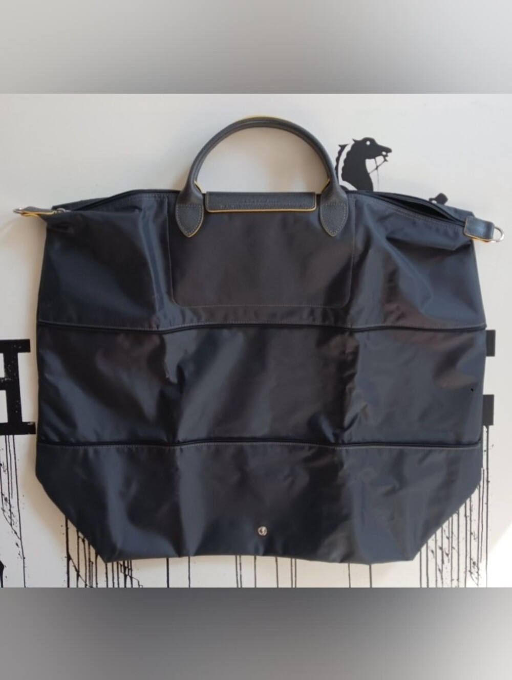 Longchamp Le Pliage Extensible -Modele Depose Gray Travel, Tote Bag - Picture 2 of 16